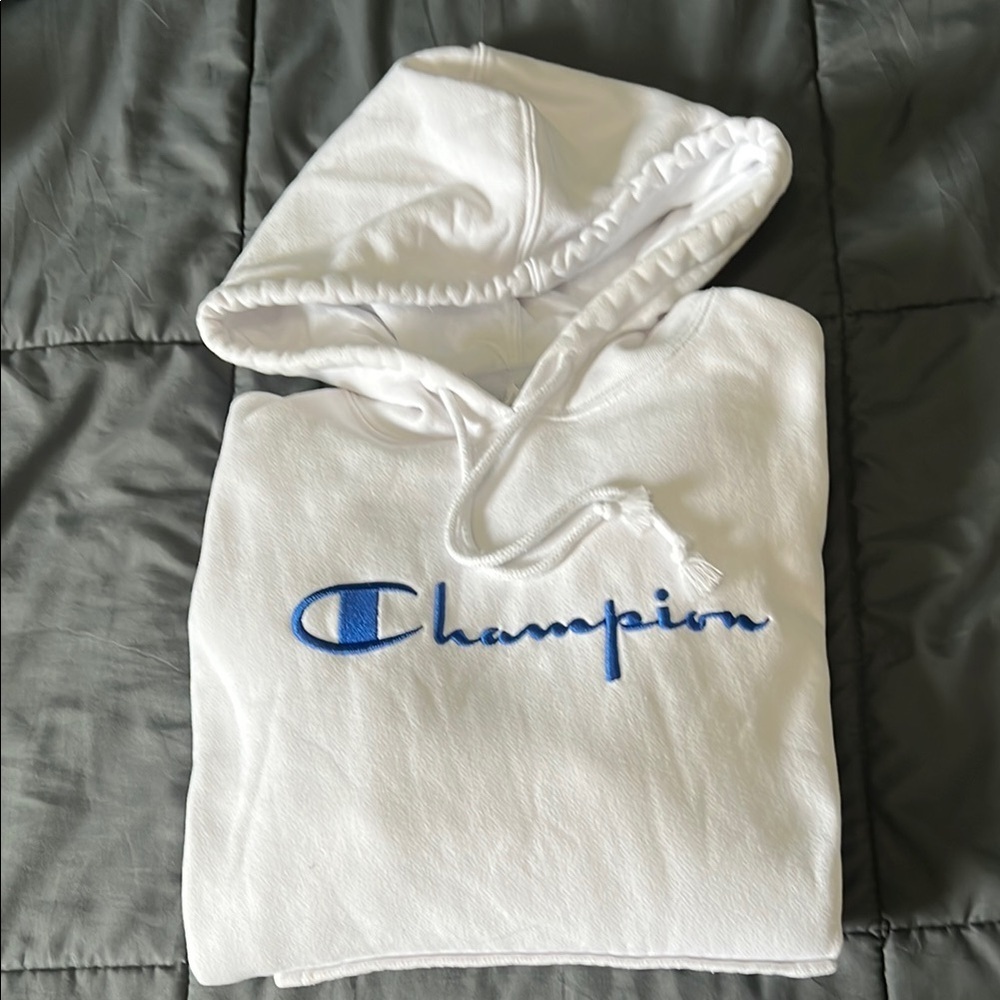 Champion Reverse Weave Hoodie Size Small